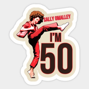 Sally Omalley, im 50 Sticker